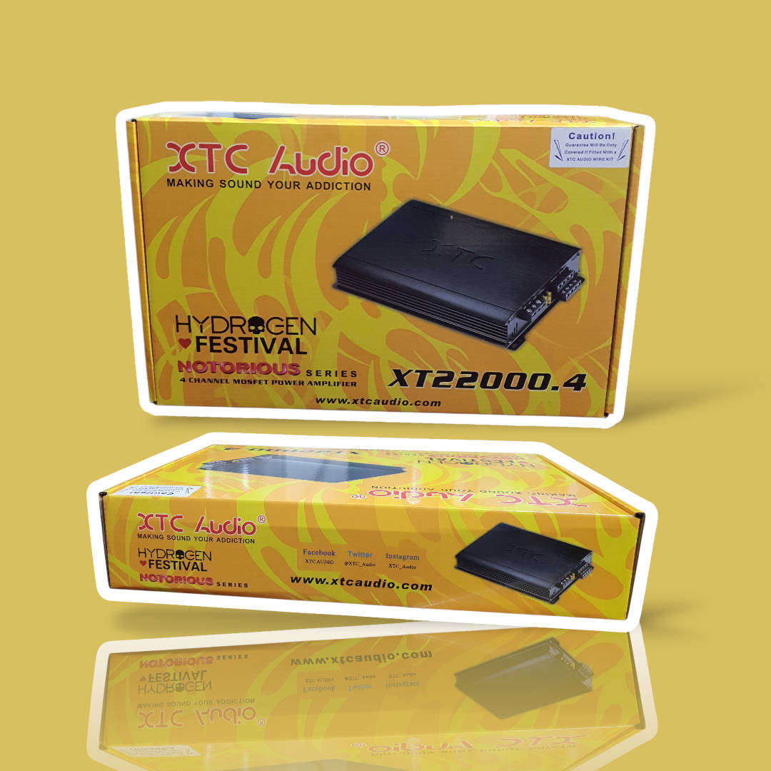 XTC Hydrogen Festival 4 Channel Amplifier 22000w