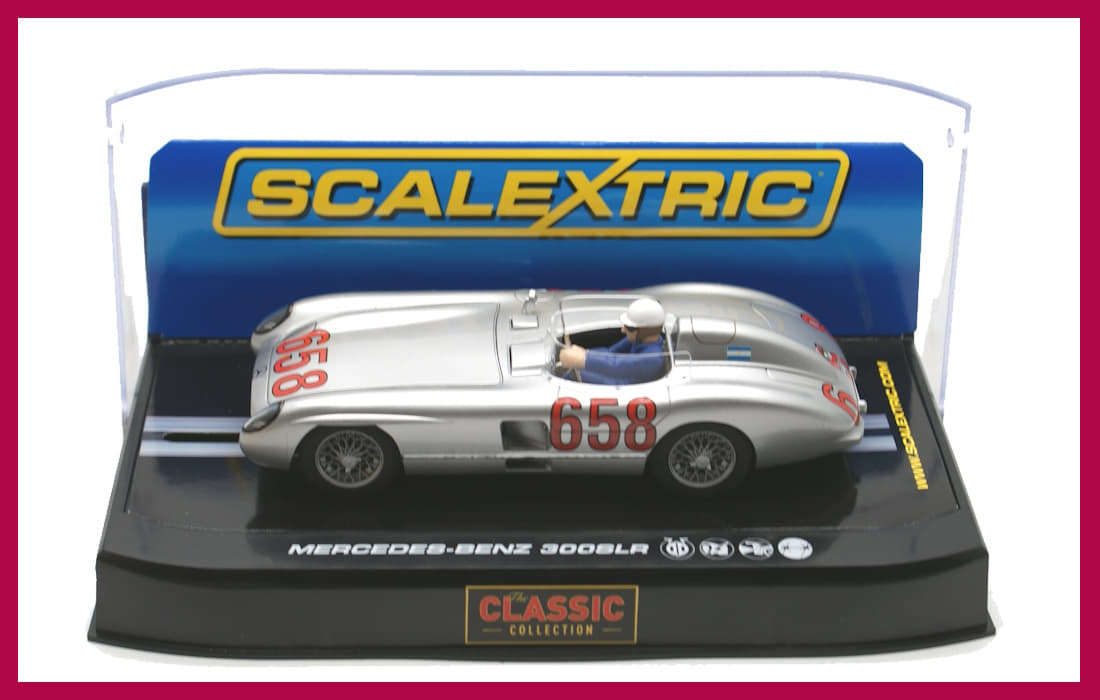 Mercedes 300 SLR Mille Miglia Fangio No 658 Scalextric C2814 1/32