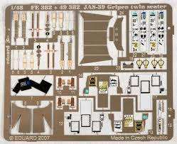Jas-39D Gripen  Two-Seater S.A 1/48 Eduard FE382
