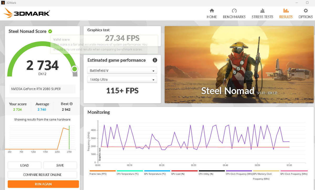 GeForce RTX 2080 SUPER VENTUS XS OC