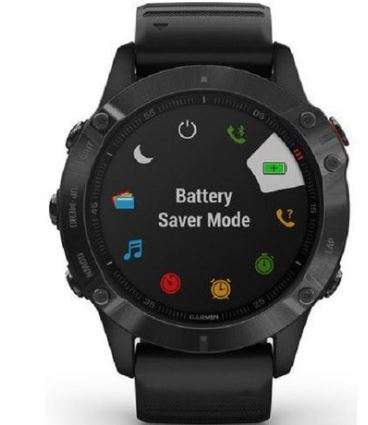 Garmin fenix 6 Pro Outdoor Smartwatch (47mm) with custom army strap (Nilon)