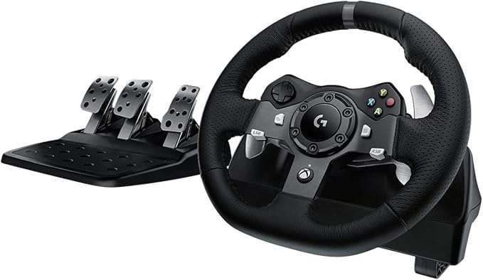 Logitech G920 Driving Force Racing Wheel and Floor Pedals (Shifter Optional) XBOX/PC