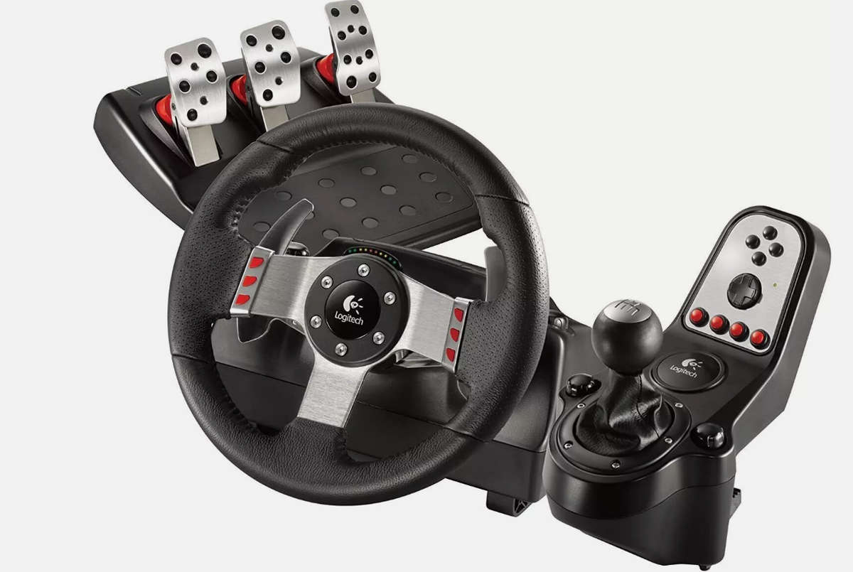 Logitech G27 USB Racing Wheel, Peddles and Shifter for PC