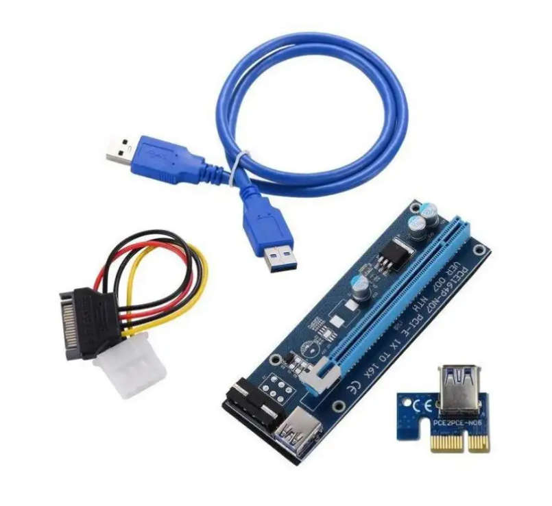 PCI-E 1X To Single PCI Riser Card Extend Adapter Add Expansion Card For PC Computer