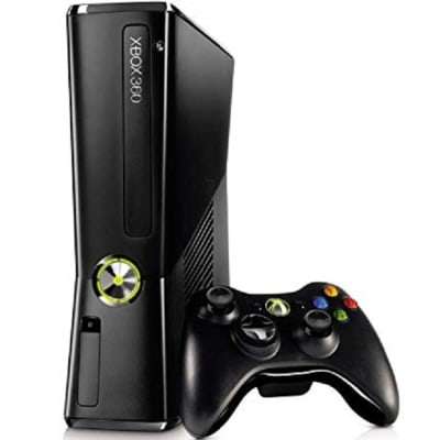 MICROSOFT BLACK XBOX 360 (CD ROM not working)