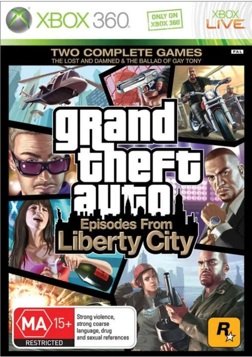 Grand Theft Auto episodes from liberty city -  Xbox 360