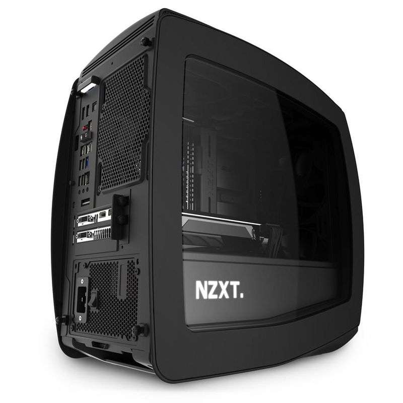 NZXT Manta Matte BLACK Mini-ITX Gaming PC Case