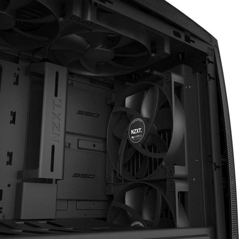 NZXT Manta Matte BLACK Mini-ITX Gaming PC Case