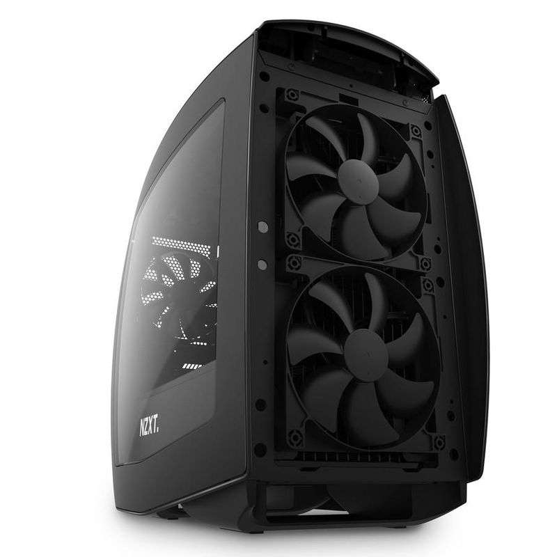 NZXT Manta Matte BLACK Mini-ITX Gaming PC Case