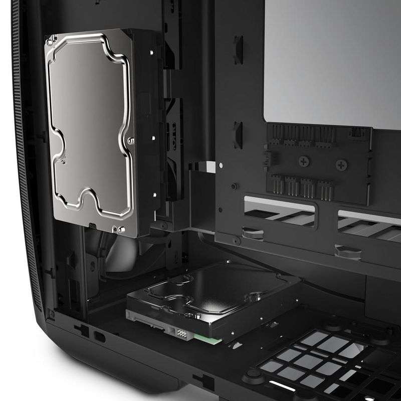 NZXT Manta Matte BLACK Mini-ITX Gaming PC Case