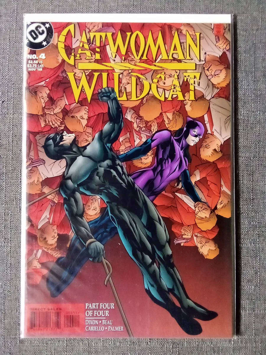 Catwoman Wildcat Comic's Full set #1 to 4
