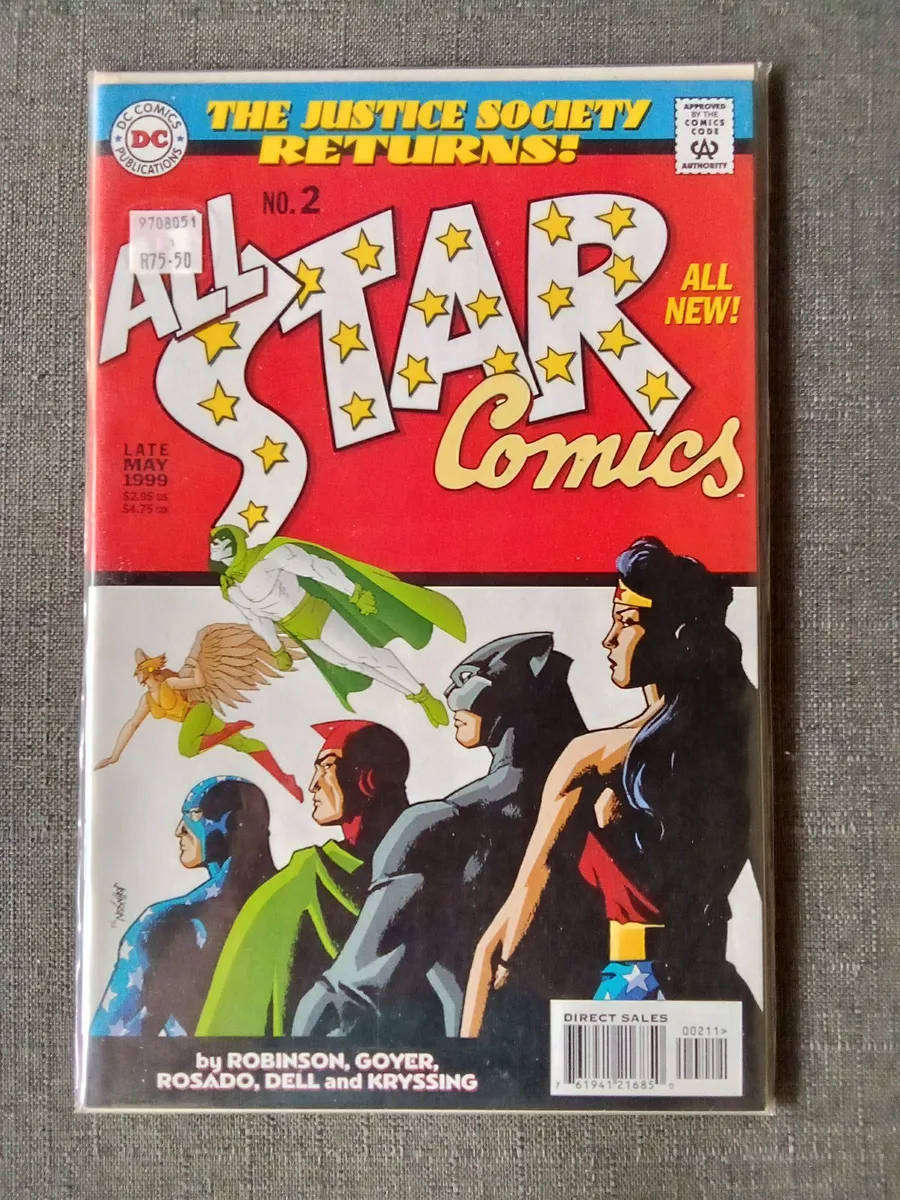 DC All Star Comics #1 & 2 The Justice Society Returns