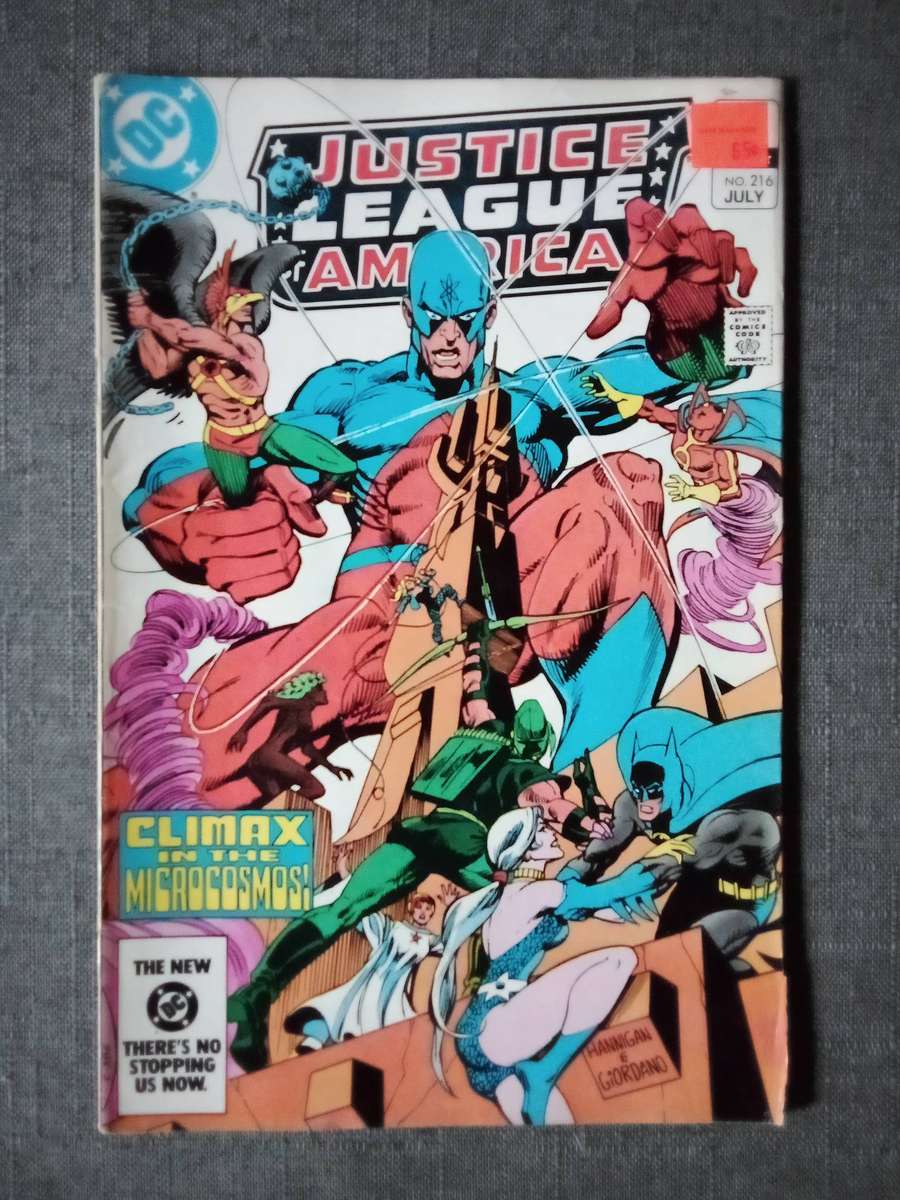 Justice League of America bundle comics #206, 214, 215, 216