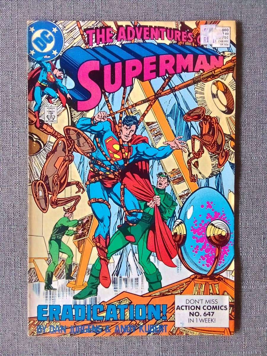 The Adventures of Superman Bundle Comics Issue Numbers: # 460, 461, 462, 437
