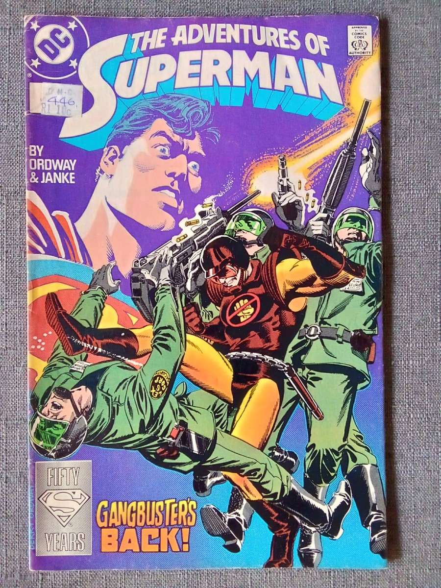 The Adventures of Superman Bundle Comics Issue Numbers: # 445, 446, 447, 448, 449