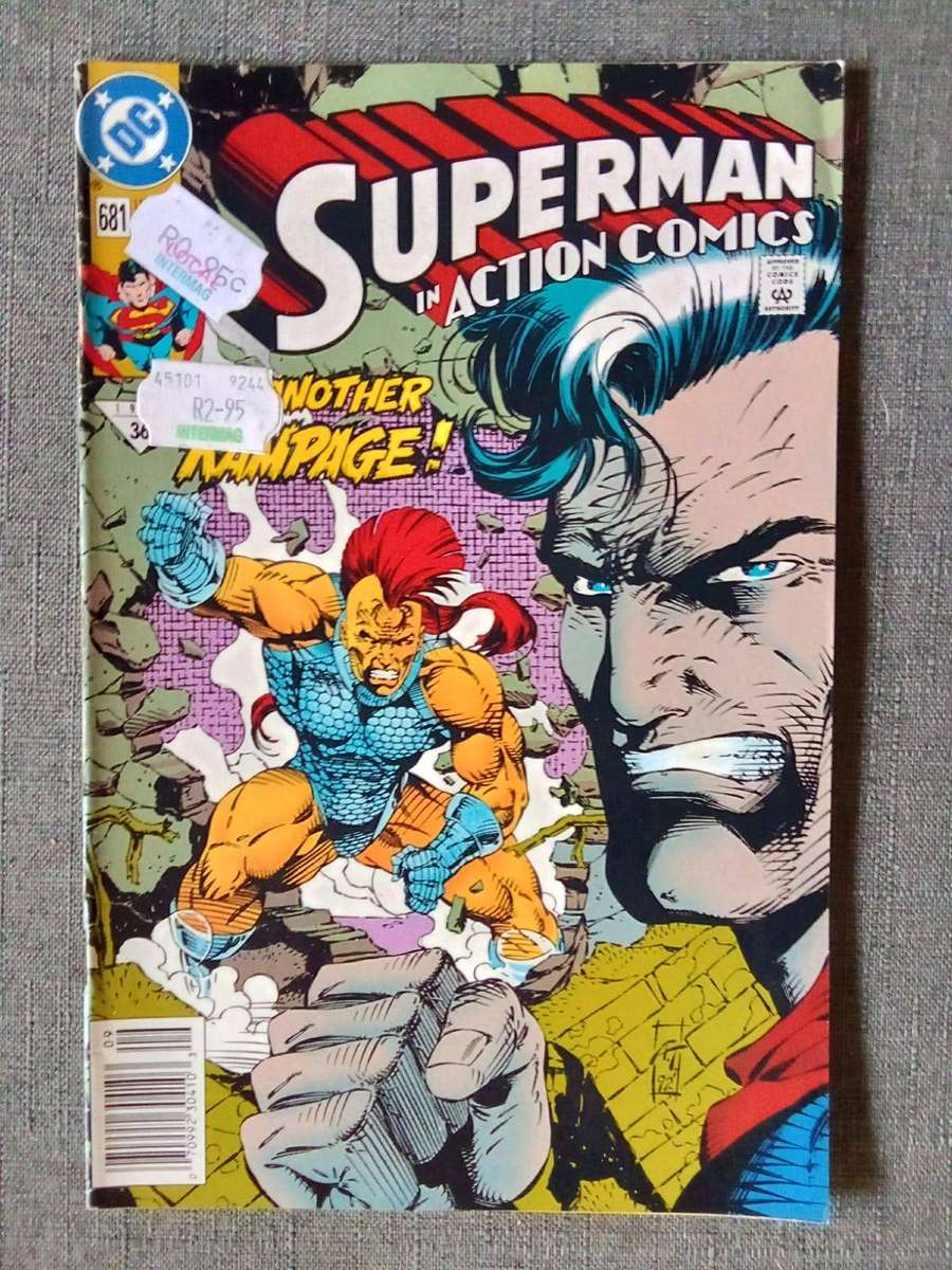 Superman in Action Comics bundle #663, 665, 668, 681