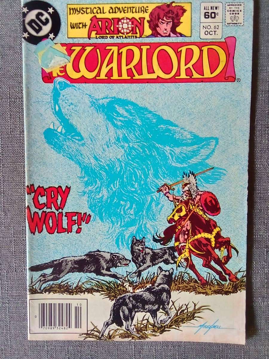 The Warlord comic bundle #57, 62, 68, 69, 71, 74, 75, 77