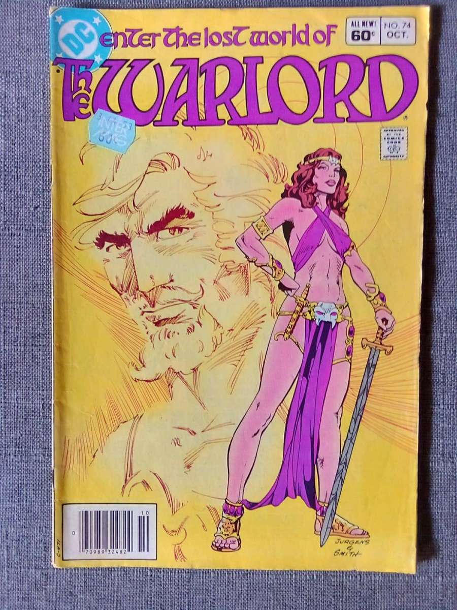 The Warlord comic bundle #57, 62, 68, 69, 71, 74, 75, 77