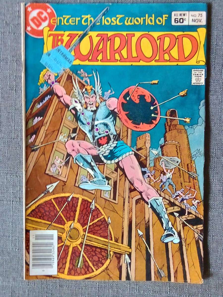 The Warlord comic bundle #57, 62, 68, 69, 71, 74, 75, 77