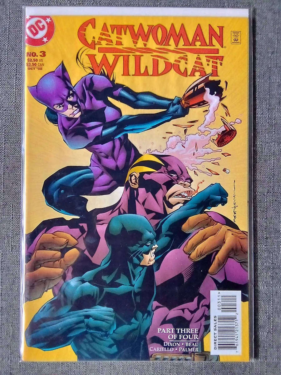 Catwoman Wildcat Comic's Full set #1 to 4