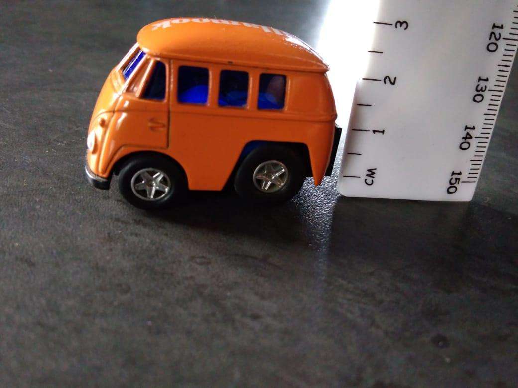 Tillamook Orange VW Combi and Mini Beetle