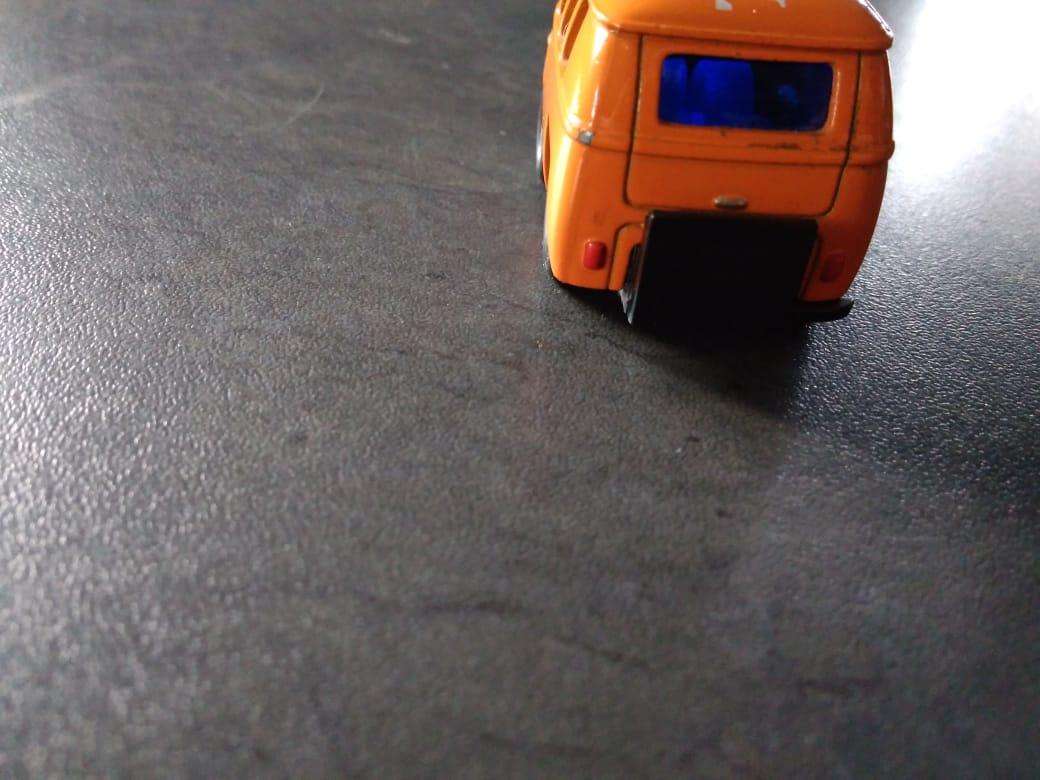 Tillamook Orange VW Combi and Mini Beetle