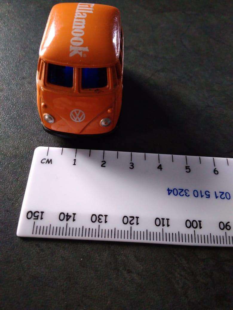Tillamook Orange VW Combi and Mini Beetle