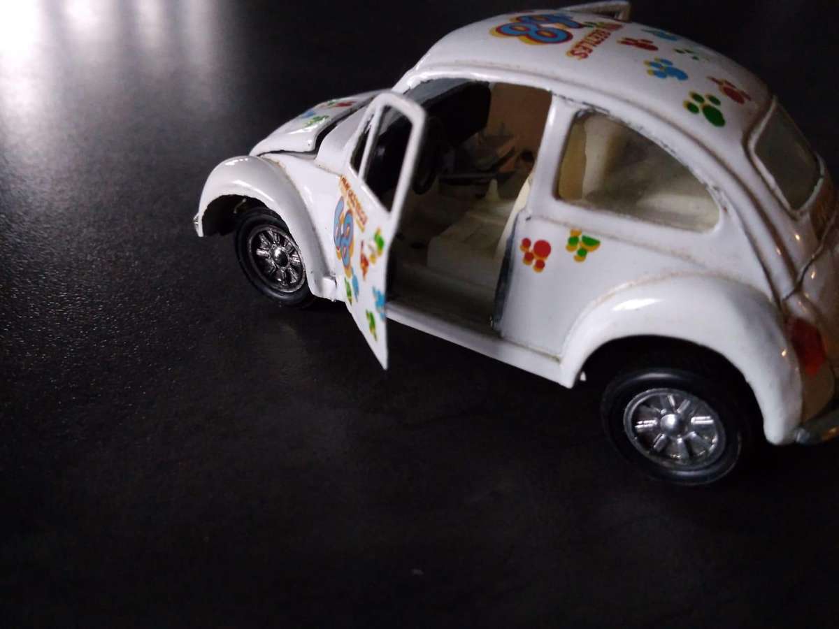 Tillamook Orange VW Combi and Mini Beetle