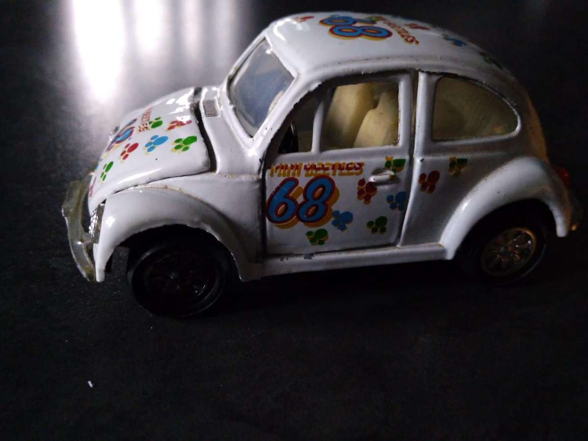 Tillamook Orange VW Combi and Mini Beetle