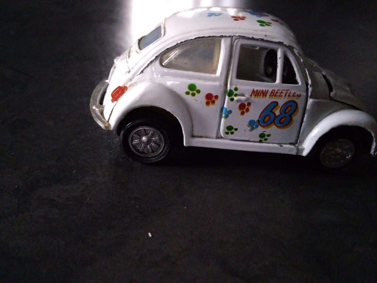 Tillamook Orange VW Combi and Mini Beetle