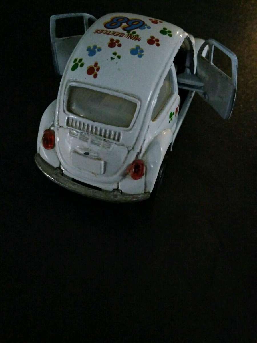 Tillamook Orange VW Combi and Mini Beetle