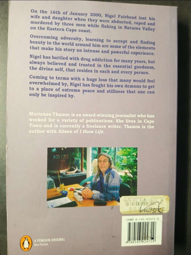 Book:  When All Else Falls Away - Nigel Fairhead's Story