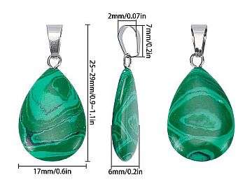 30pcs Assorted  / Drop / Natural / Synthetic  / Gemstone Pendants