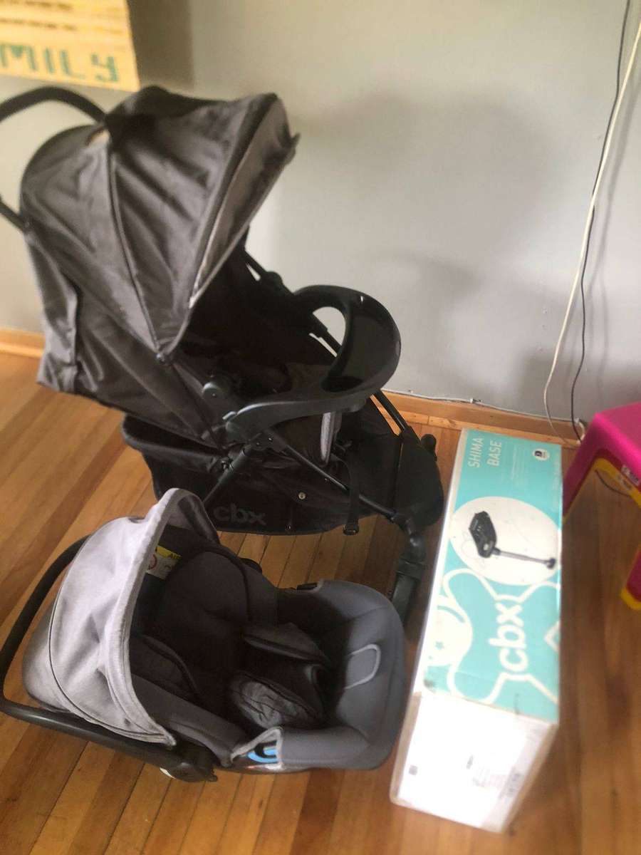 CBX Pram Travel System  Stroller + Infant Car Seat + Base (Full Set)