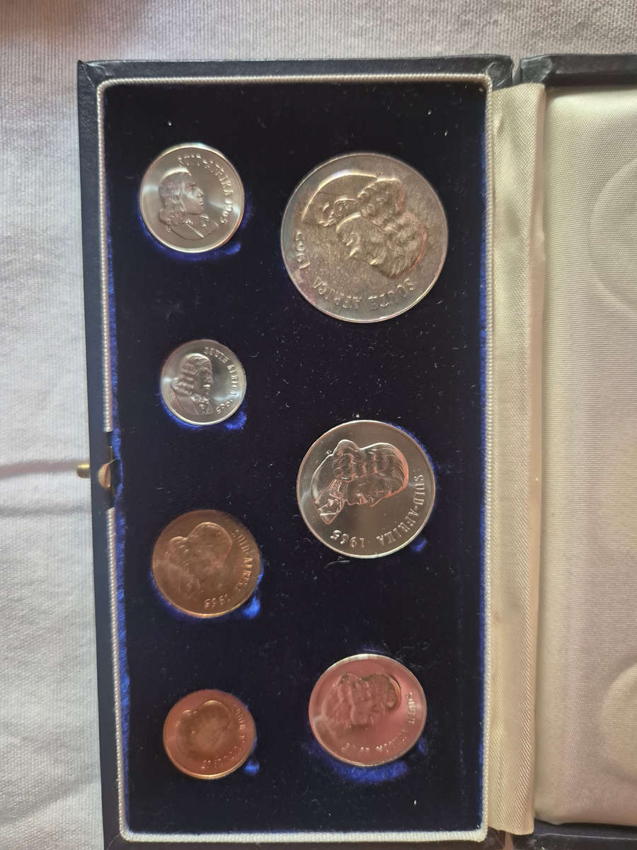 1965 south africa proof set