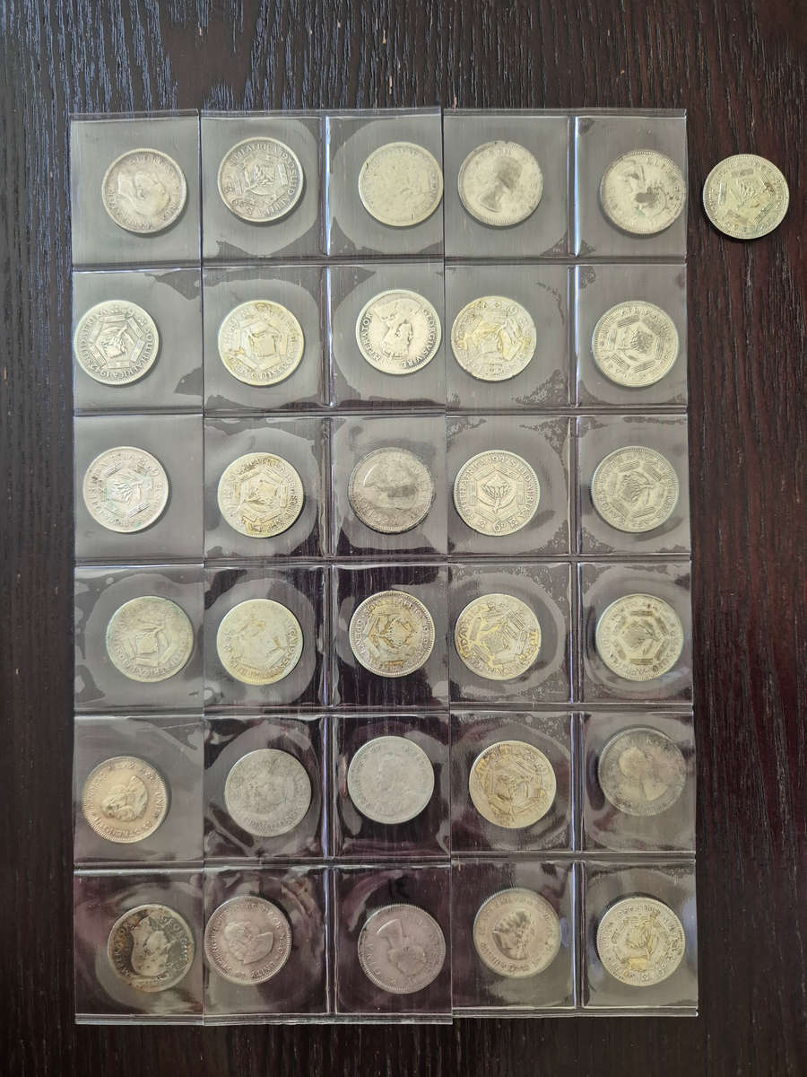 31 zar 5c coins