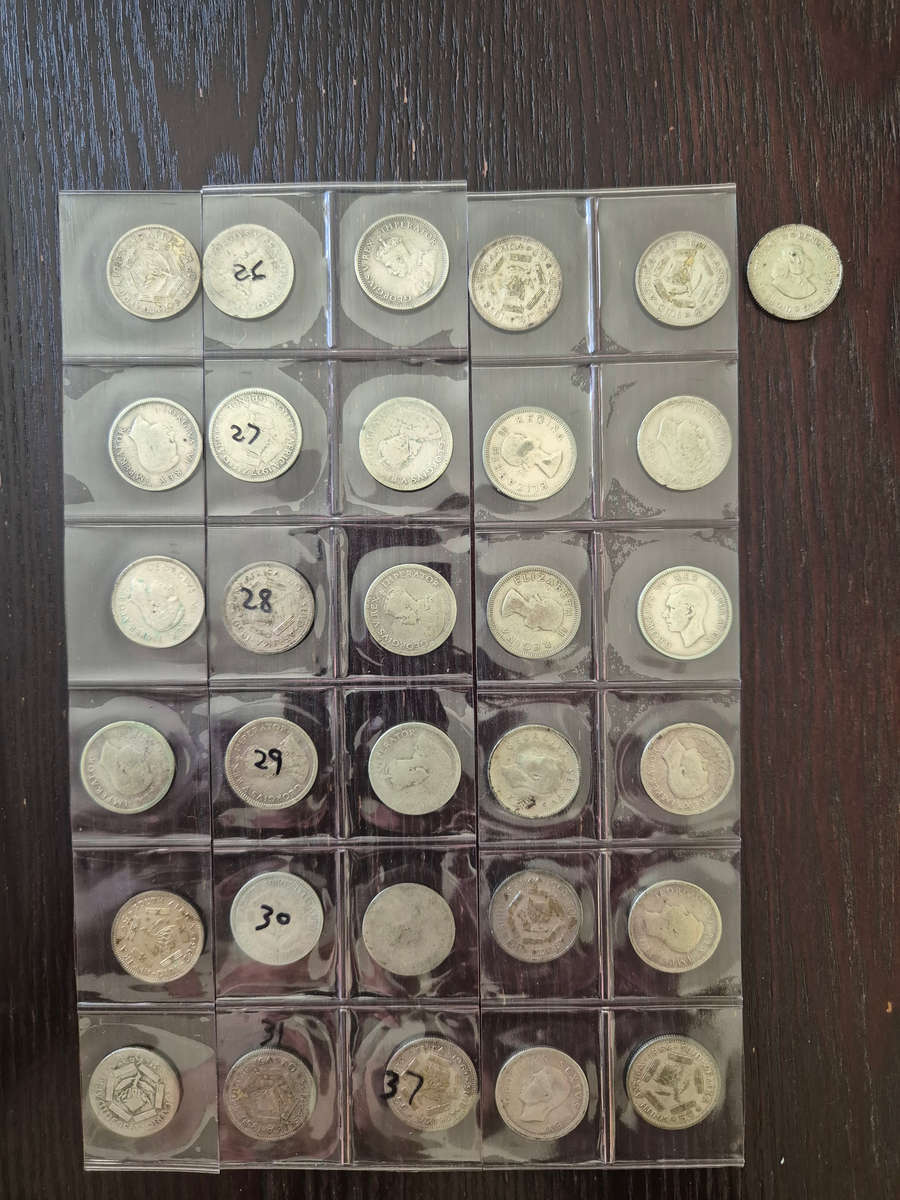 31 zar 5c coins