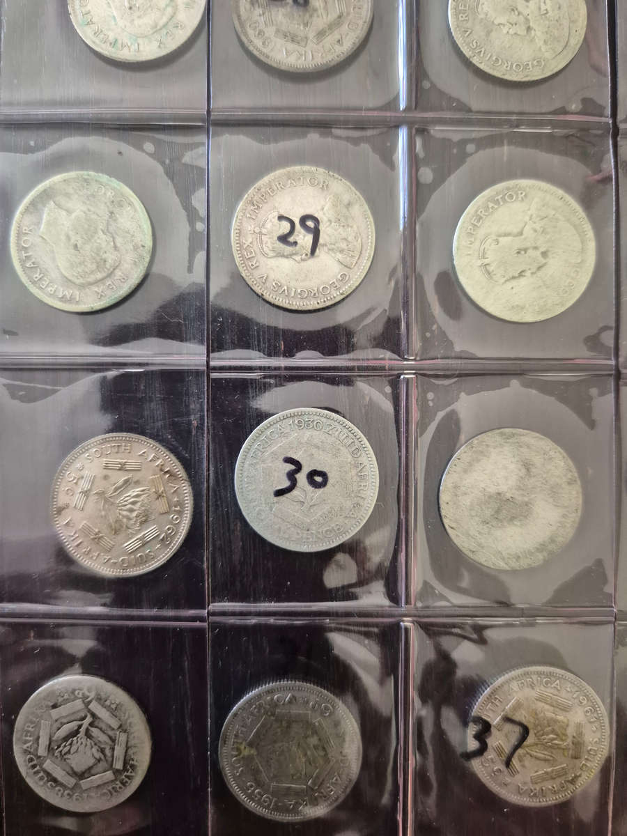 31 zar 5c coins