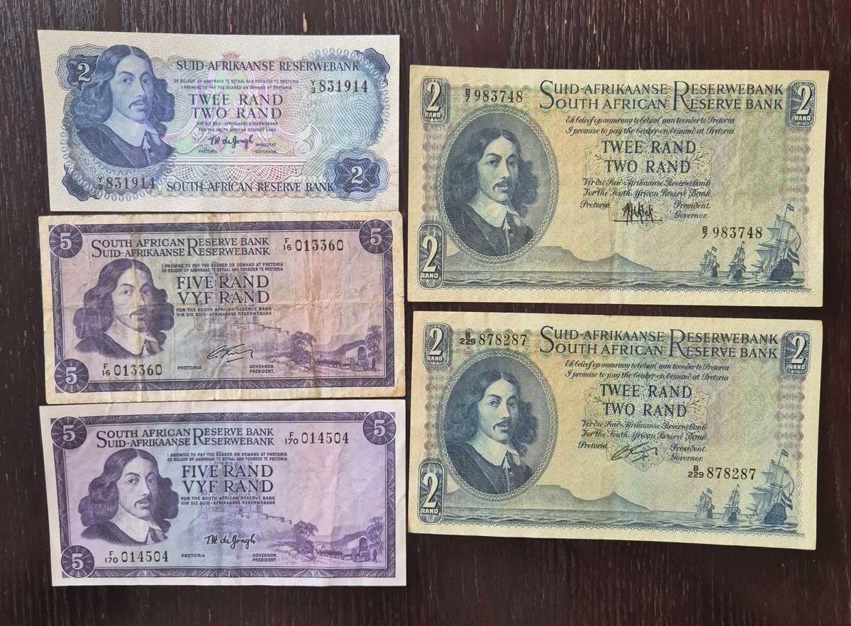 old South African notes