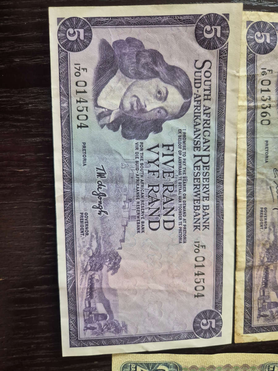 old South African notes