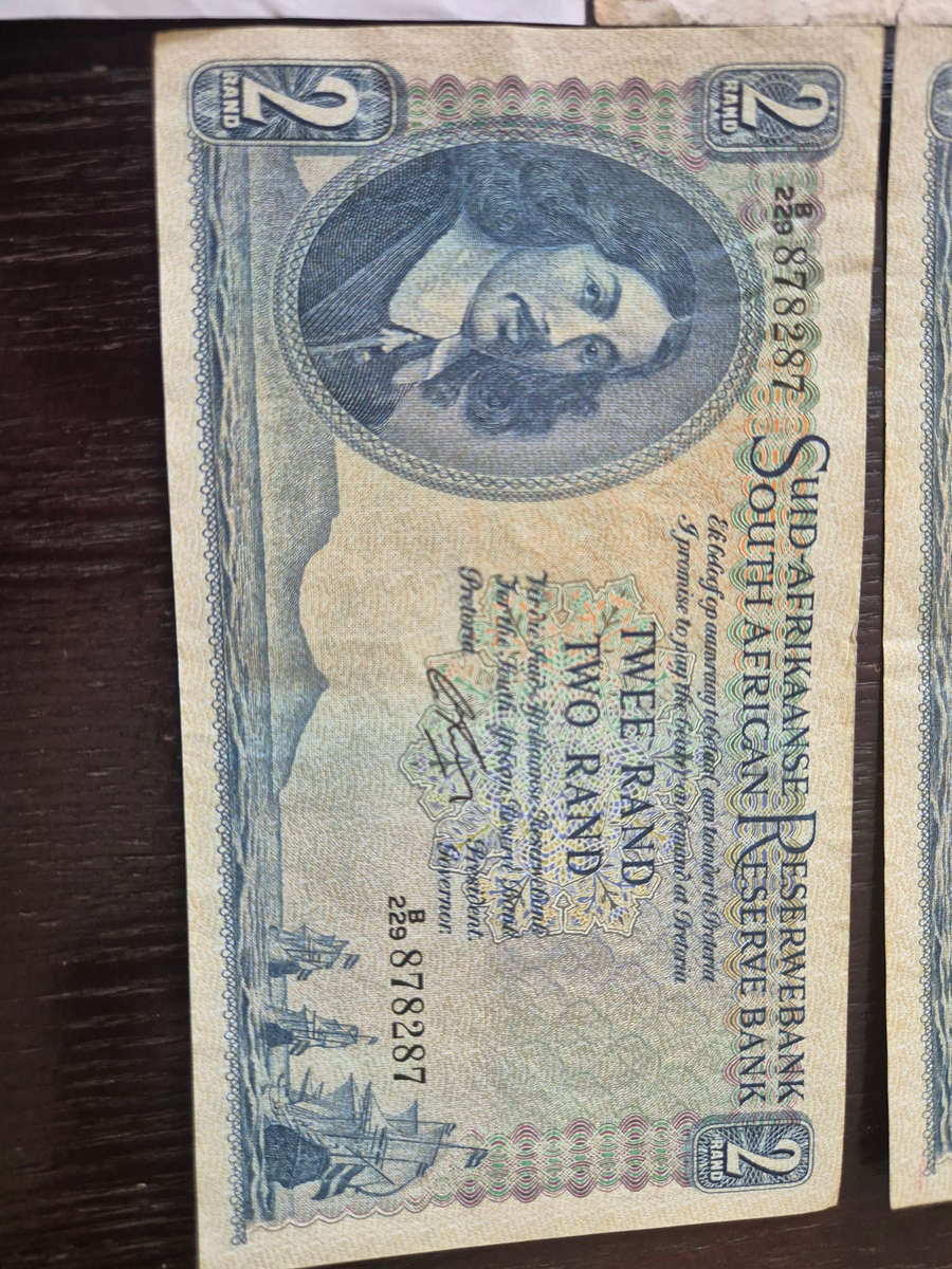 old South African notes