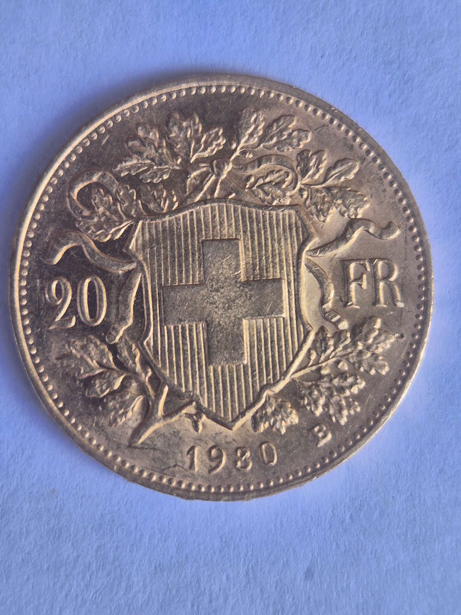 1980   20 FR GOLD COIN