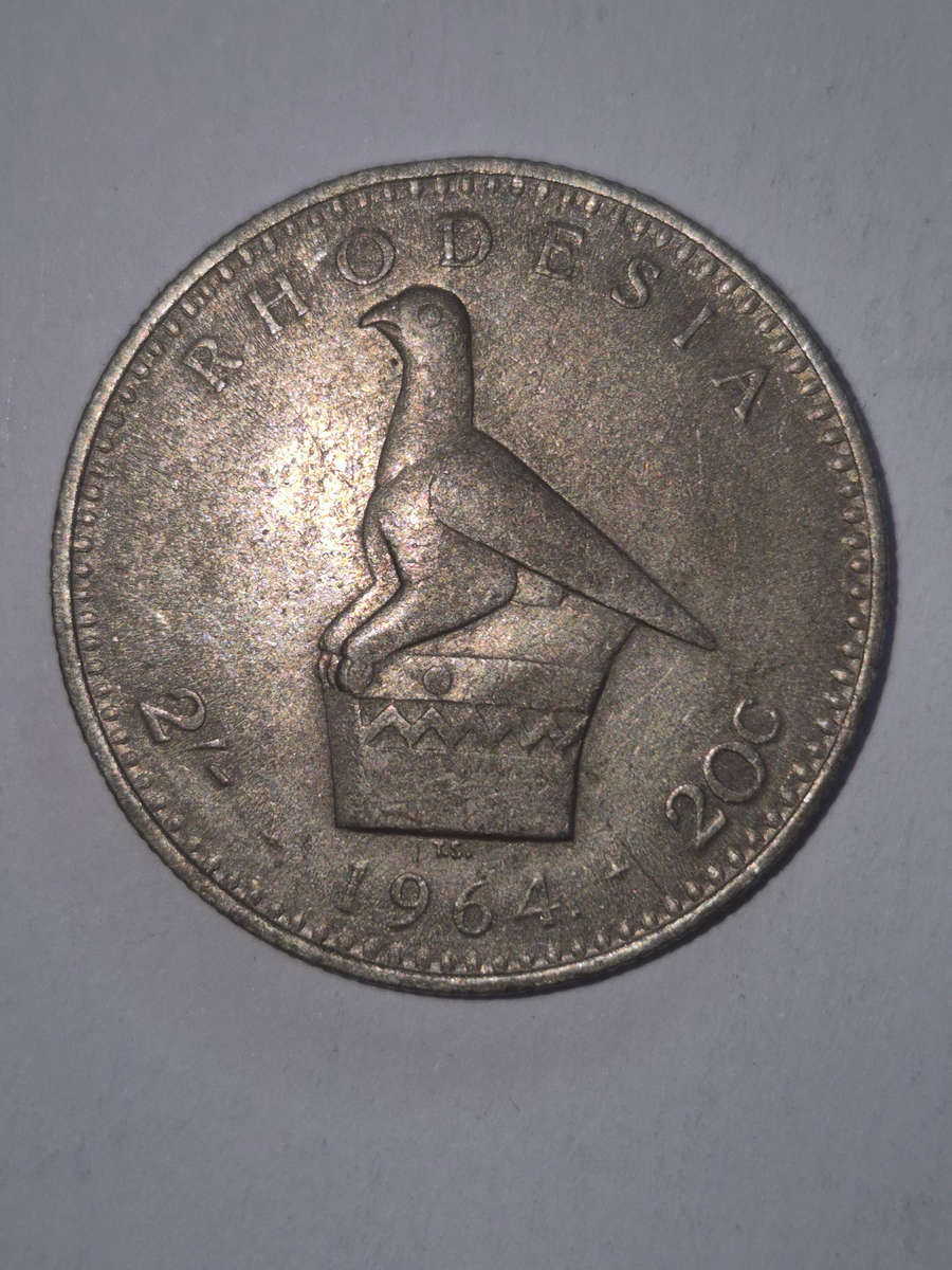 3× 1964 Rhodesia 20c