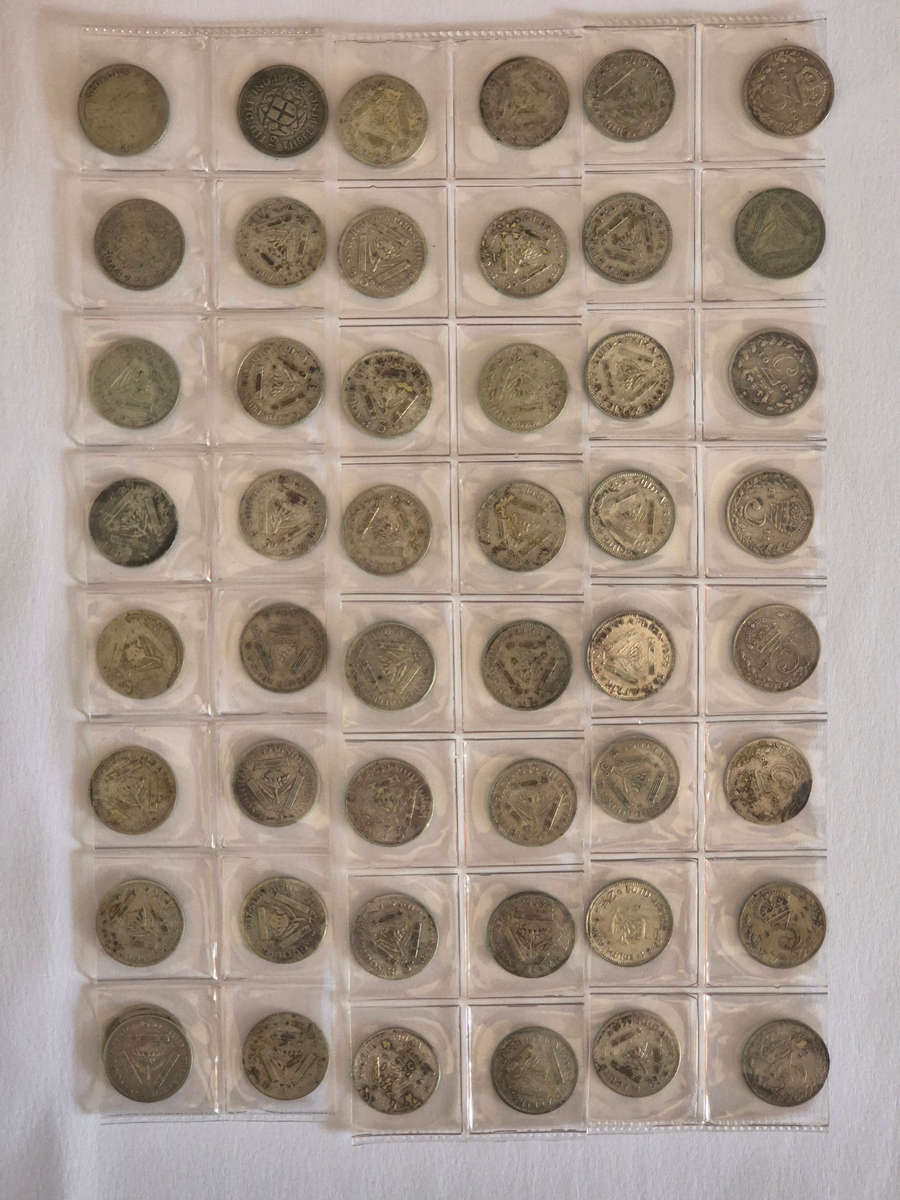 48 coins...see photo