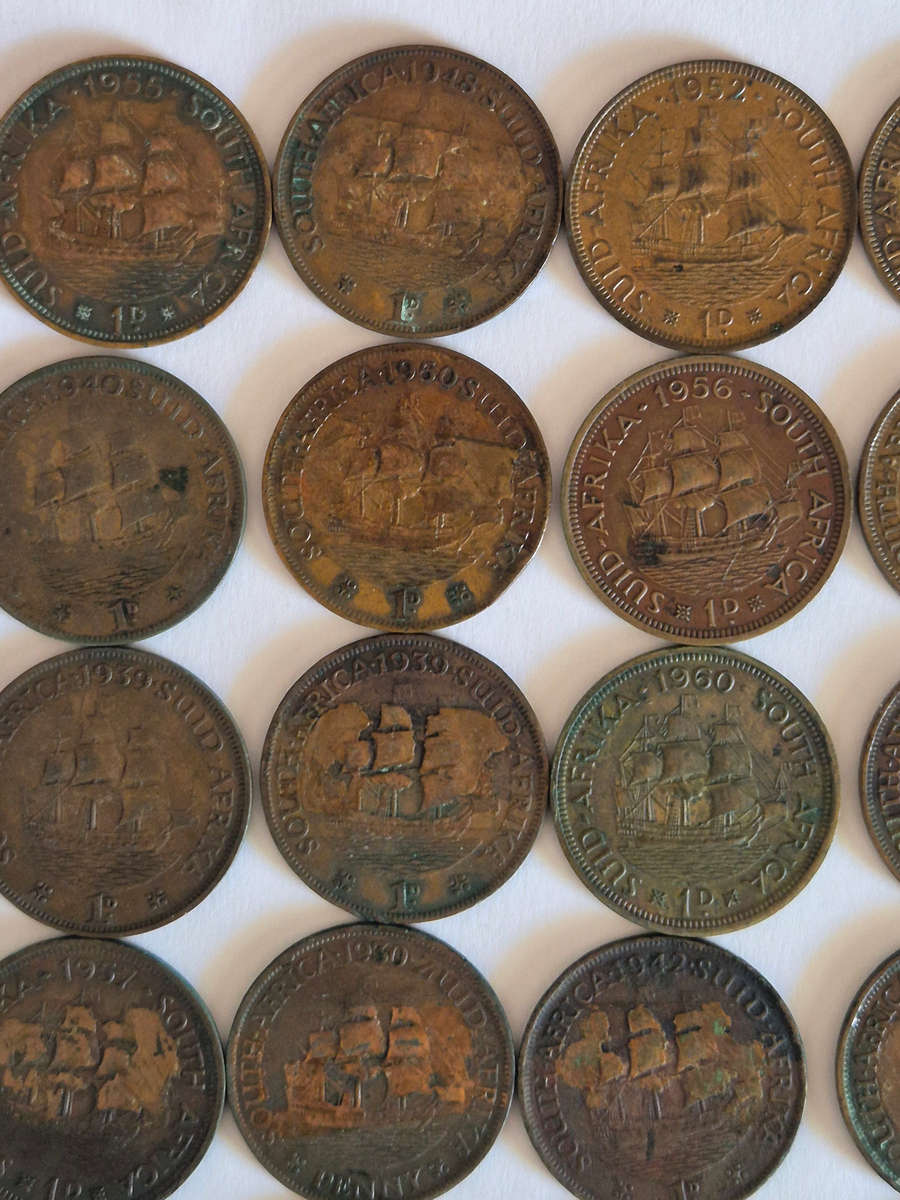 29 coins..see photos...1D