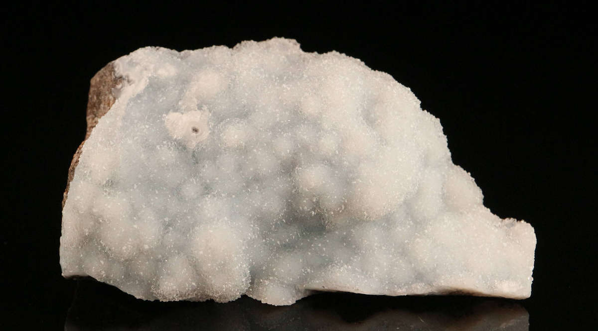 Quartz on Smithsonite, Skorpion Mine, Karas Region, Namibia