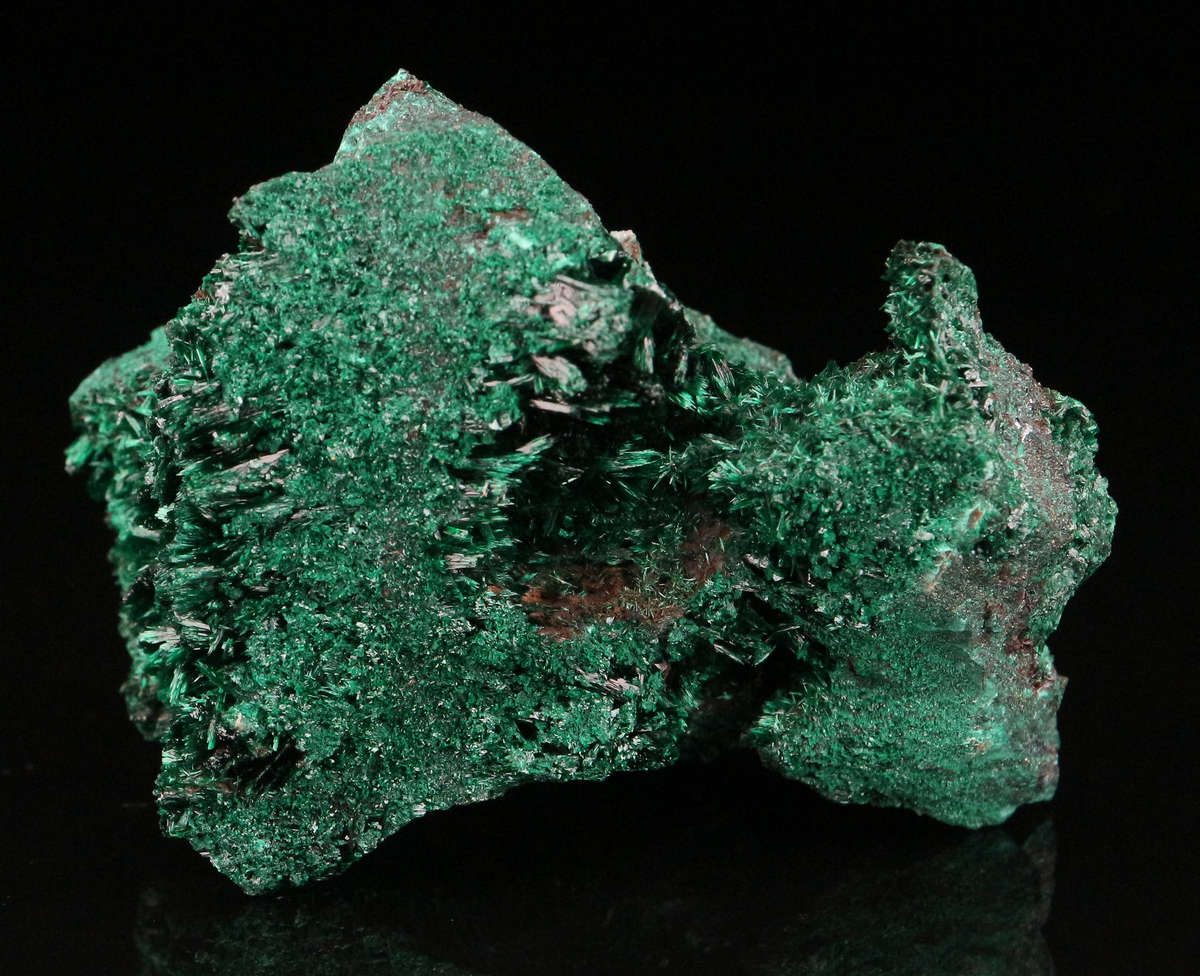 Malachite on Matrix, Kombat Mine, Namibia