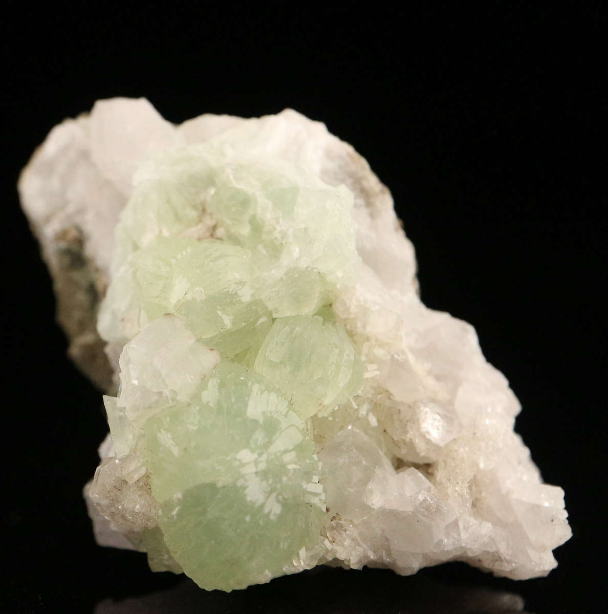 Prehnite on Matrix, Gobobosebberge Mnt, Namibia
