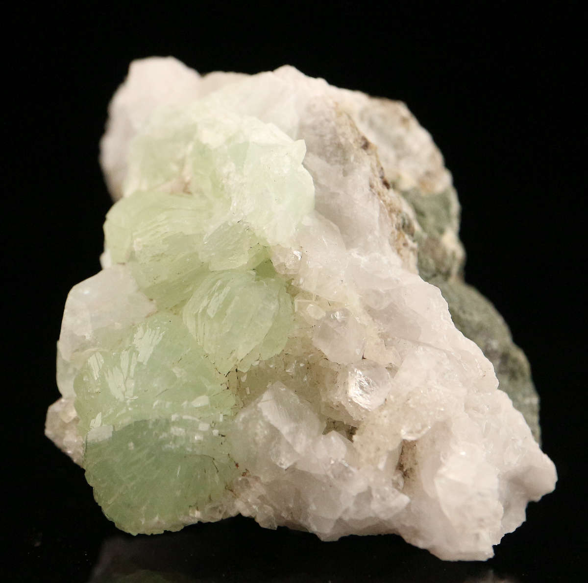 Prehnite on Matrix, Gobobosebberge Mnt, Namibia