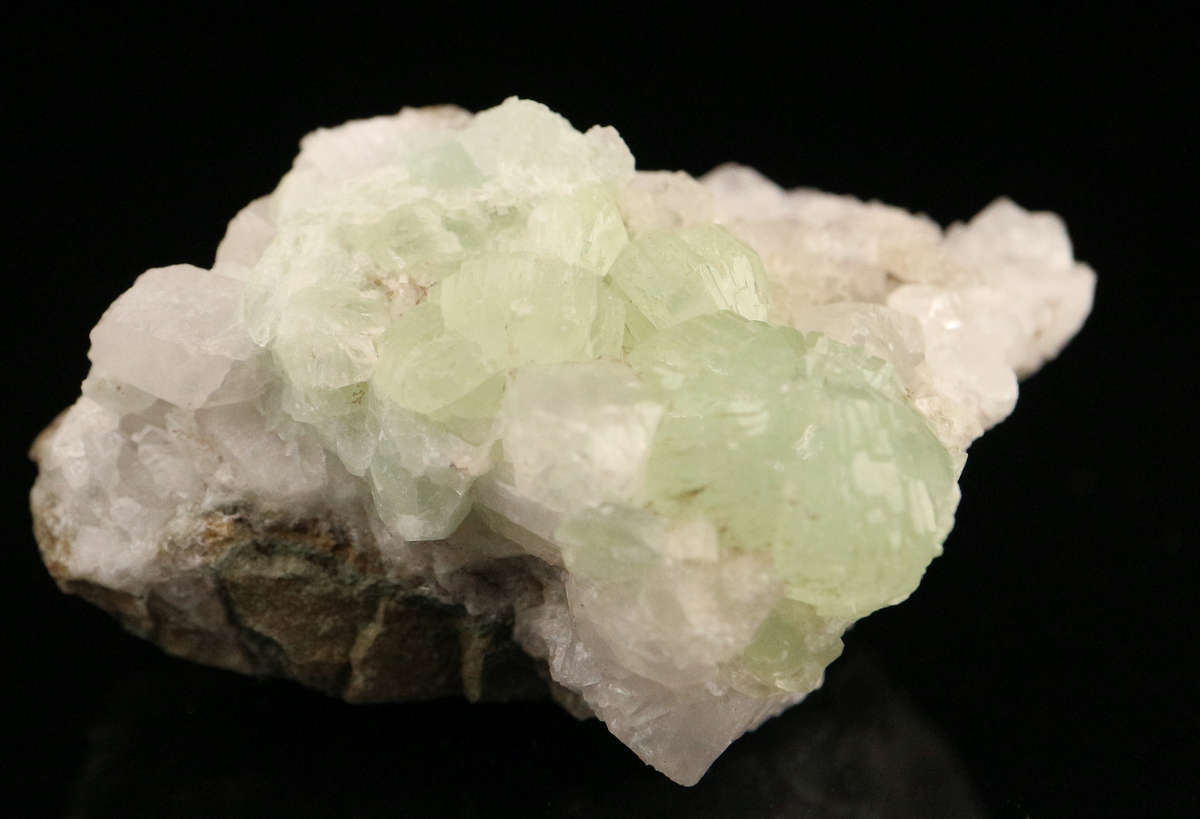 Prehnite on Matrix, Gobobosebberge Mnt, Namibia